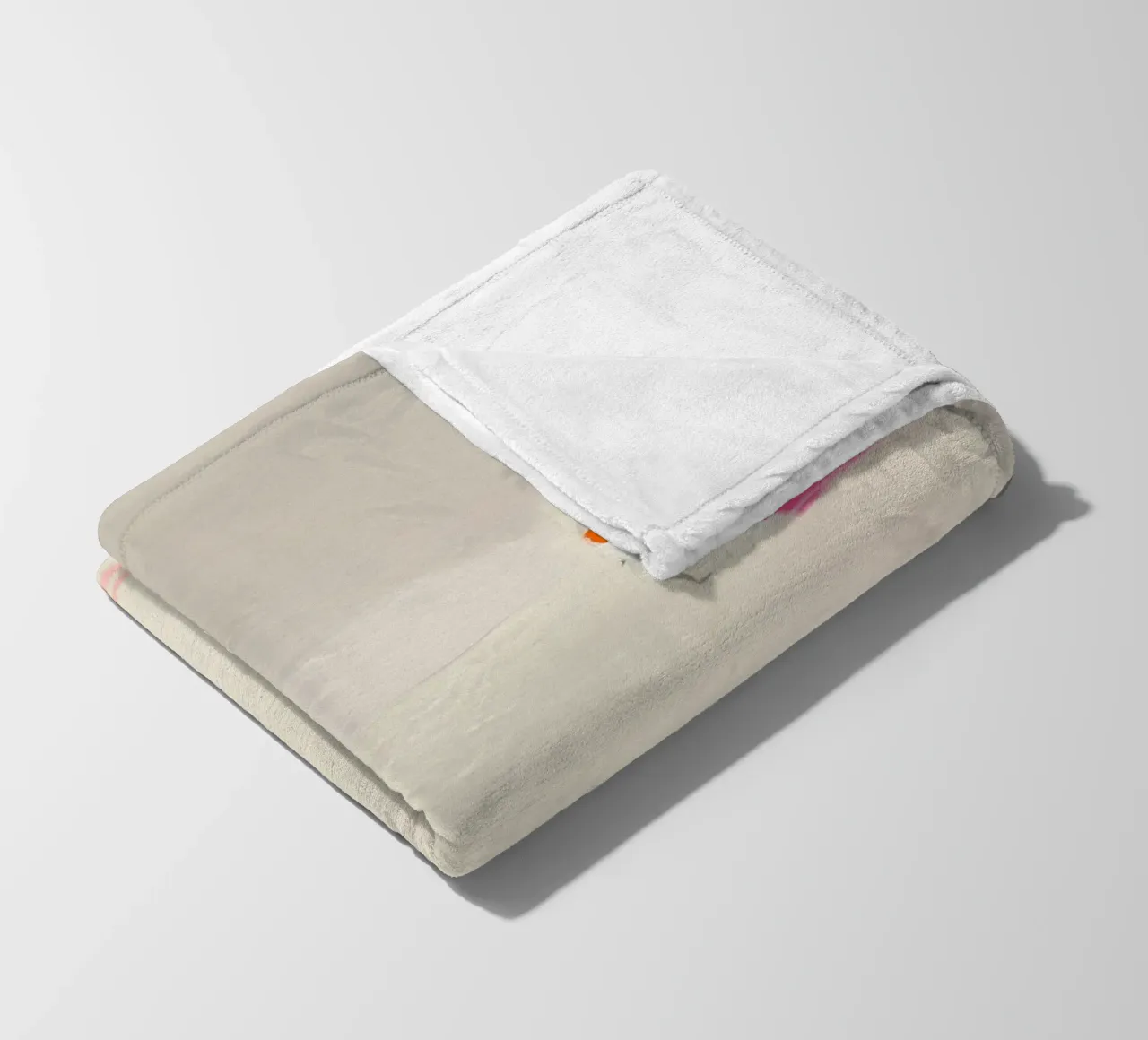 Accenti di linea, rosa coperta in pile da Carina Pop & Pastell