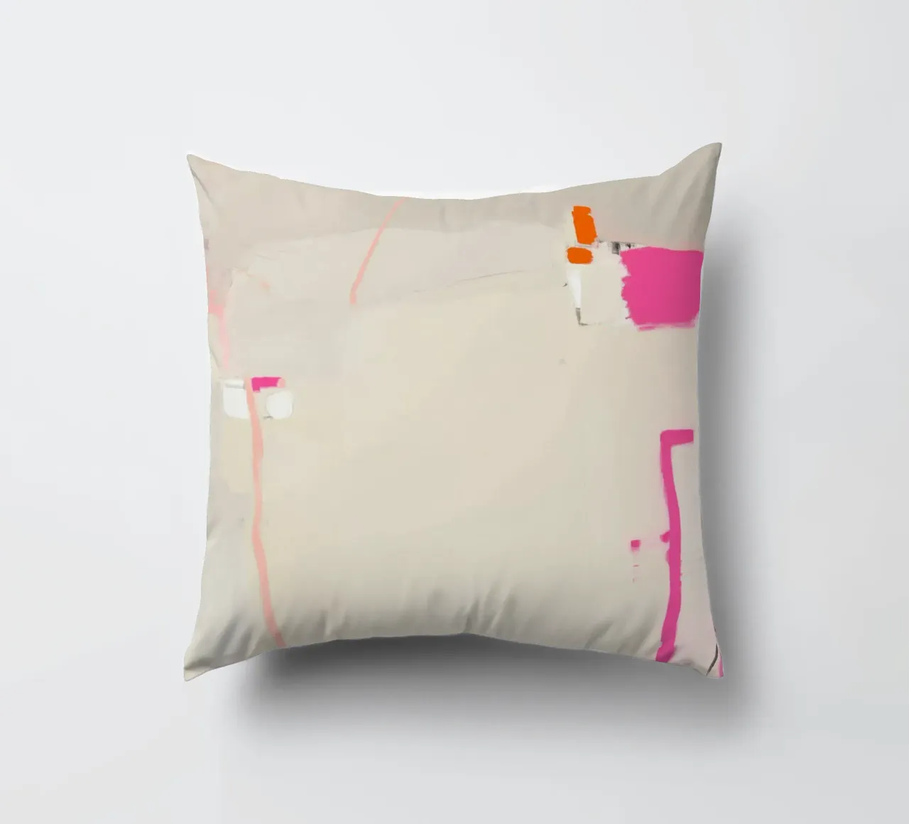 Accenti di linea, rosa cuscino da Carina Pop & Pastell