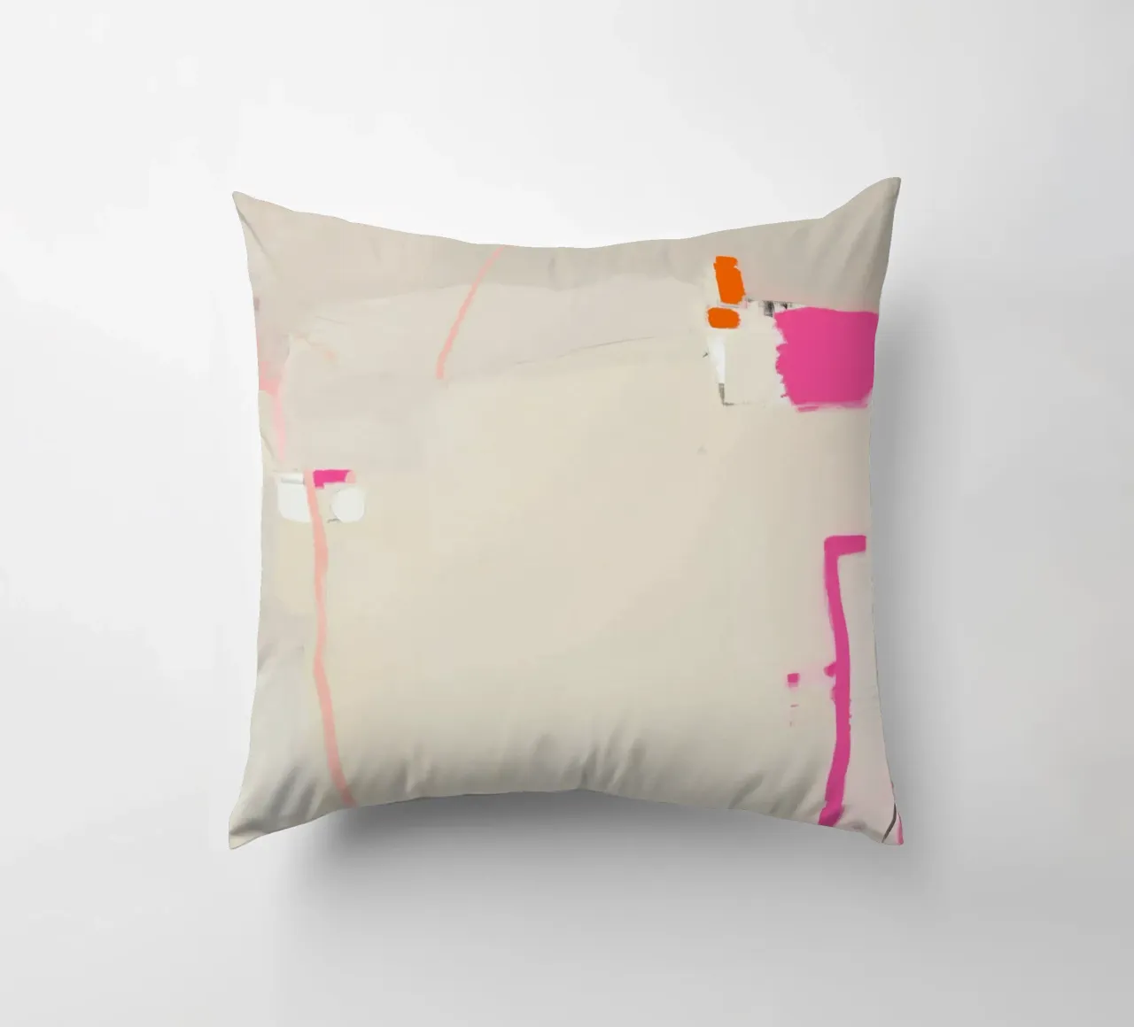 Accenti di linea, rosa cuscino da Carina Pop & Pastell