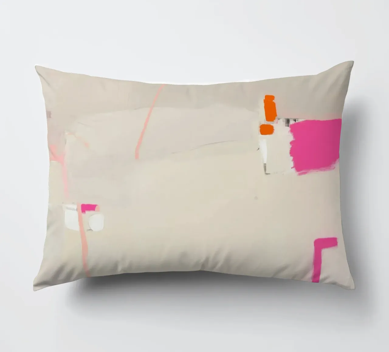 Accenti di linea, rosa cuscino da Carina Pop & Pastell