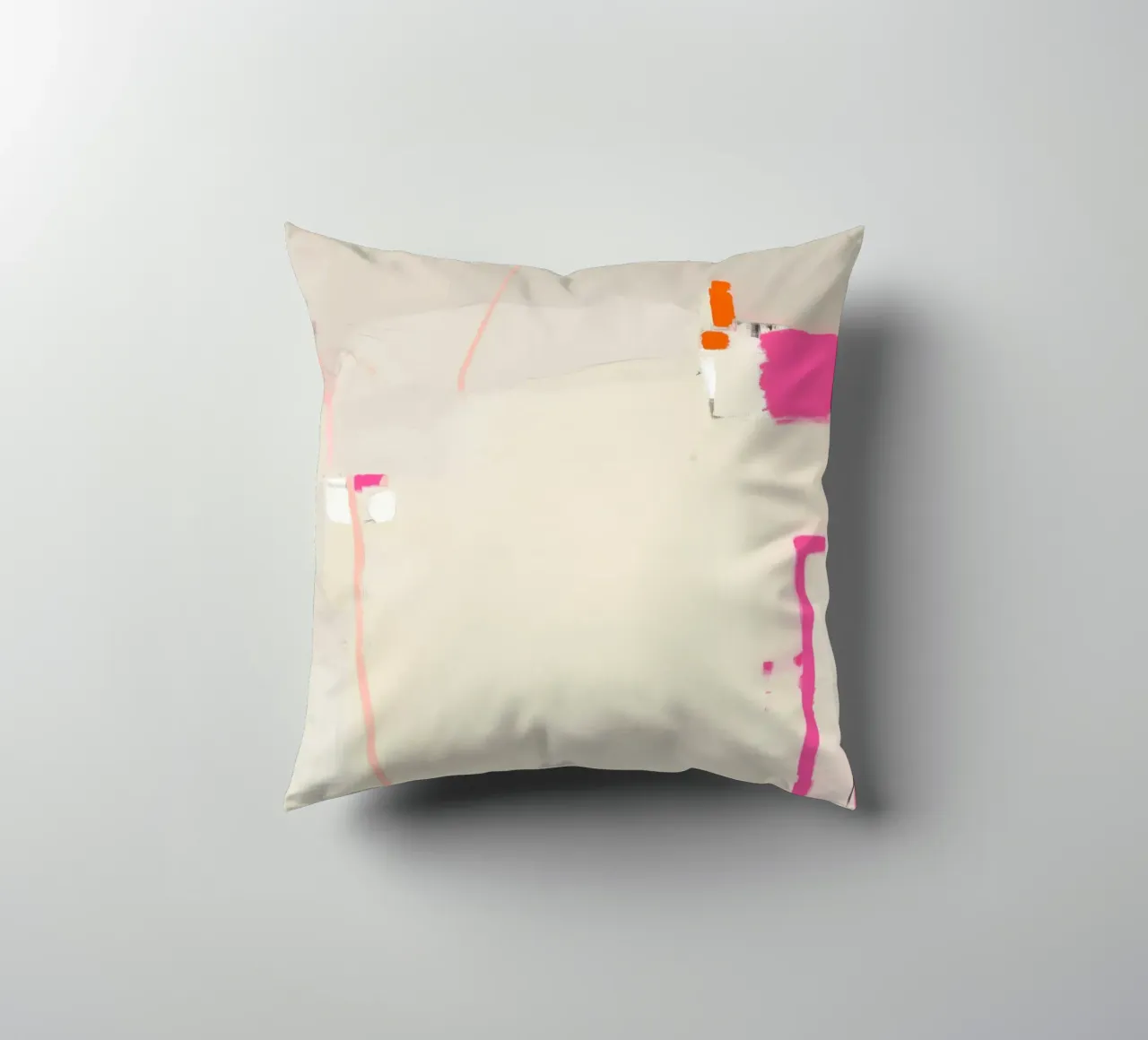 Accenti di linea, rosa cuscino da Carina Pop & Pastell