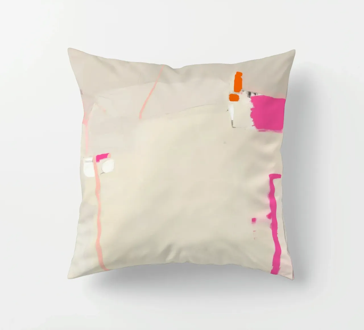 Accenti di linea, rosa cuscino da Carina Pop & Pastell