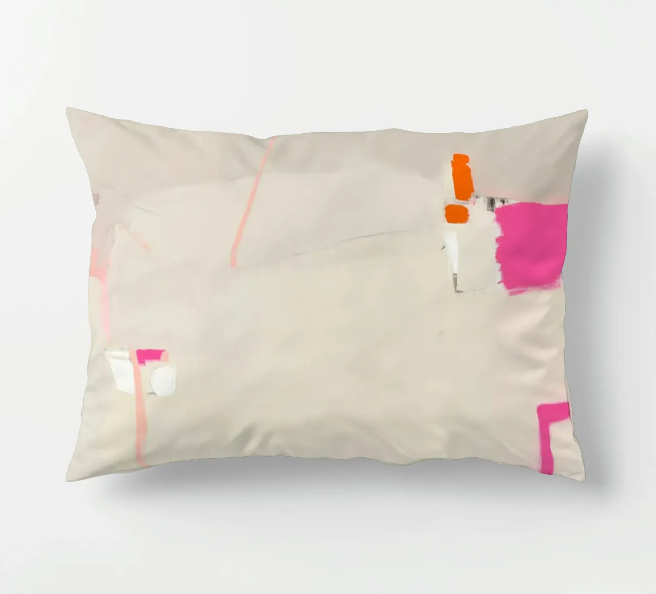 Accenti di linea, rosa cuscino da Carina Pop & Pastell