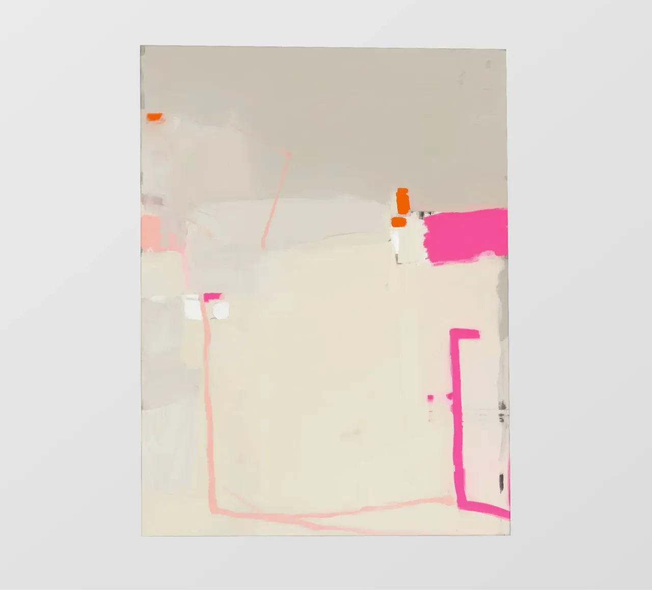 Accenti di linea, rosa telo in pvc da Carina Pop & Pastell