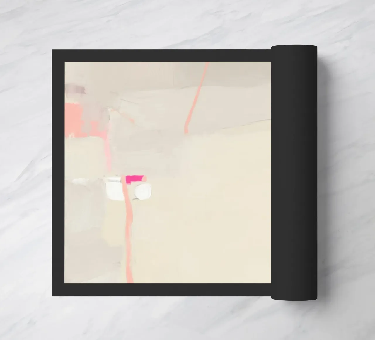 Accenti di linea, rosa zerbino da Carina Pop & Pastell