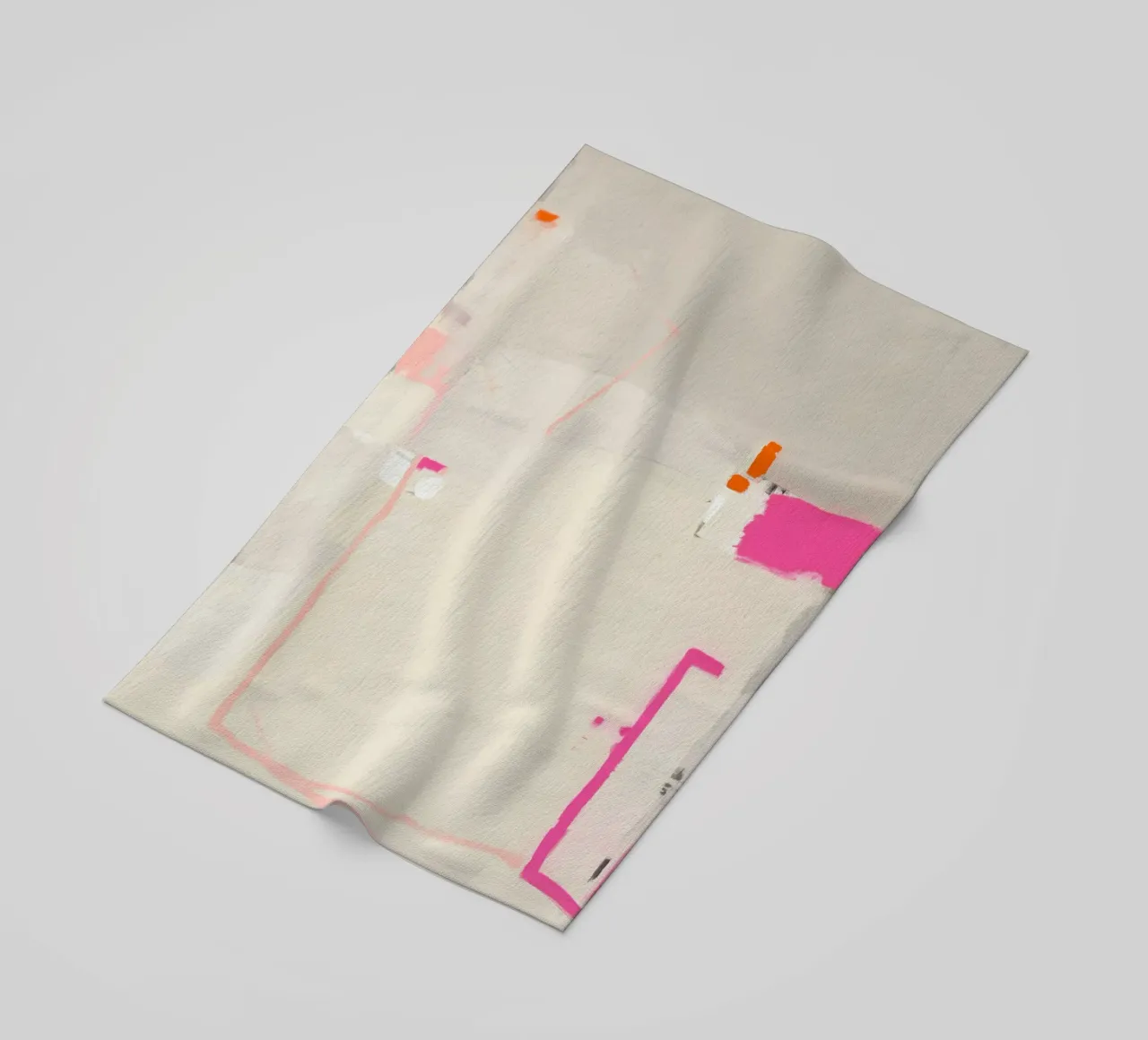 Accenti di linea, rosa telo mare da Carina Pop & Pastell
