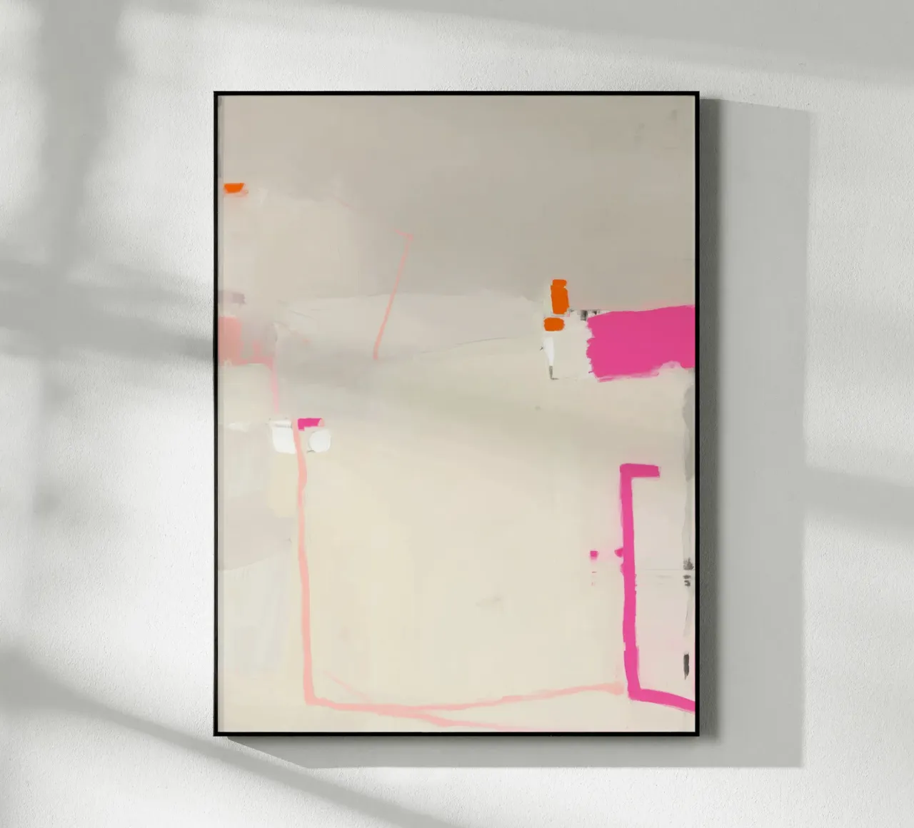 Acentos de línea, rosa metacrilato de Carina Pop & Pastell