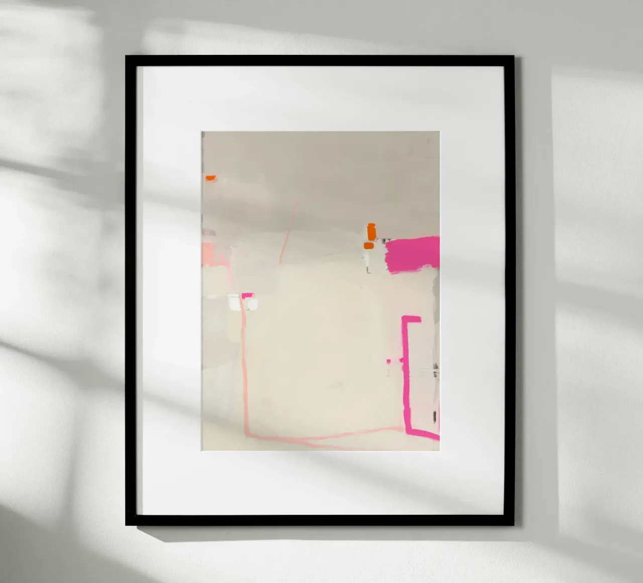 Accenti di linea, rosa carta hahnemühle da Carina Pop & Pastell