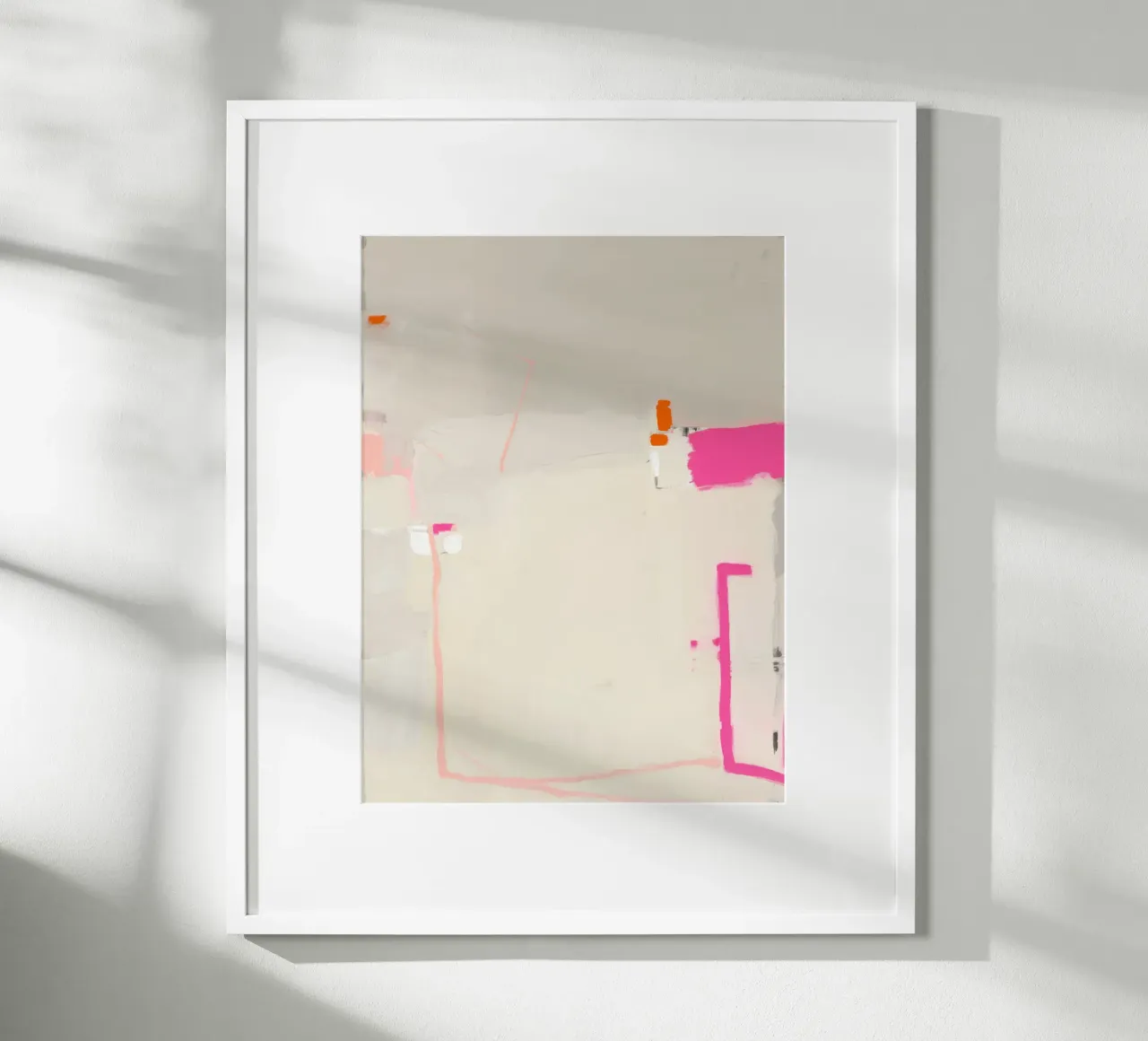 Accenti di linea, rosa carta hahnemühle da Carina Pop & Pastell