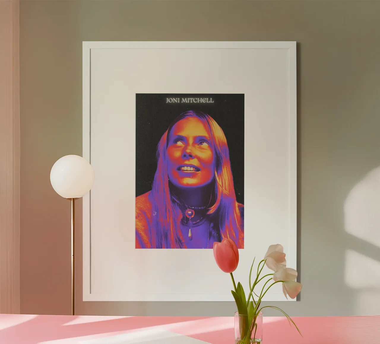 Joni Mitchell carta hahnemühle da Limitless Prints