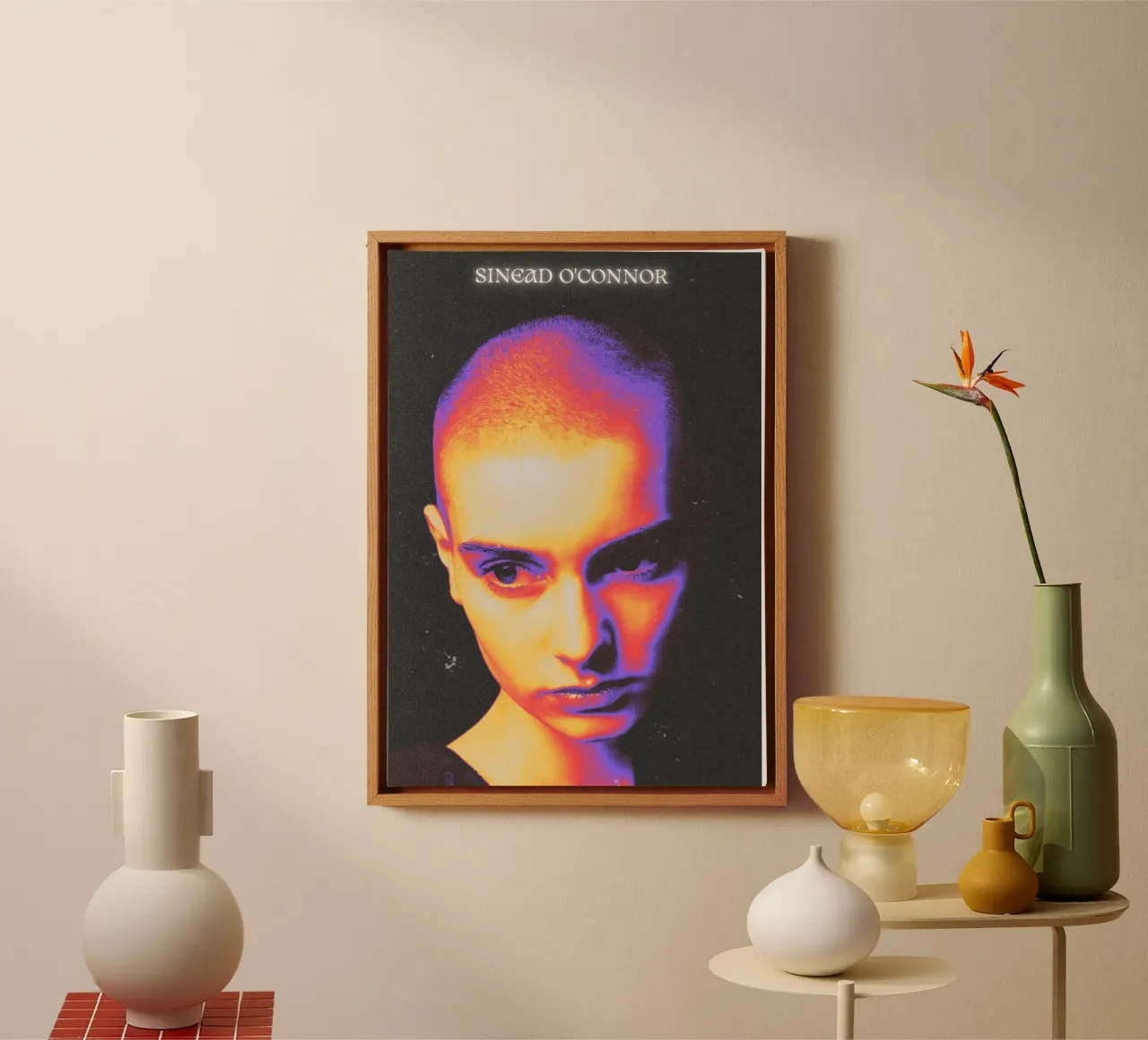 Sinead O'Connor tela da Limitless Prints