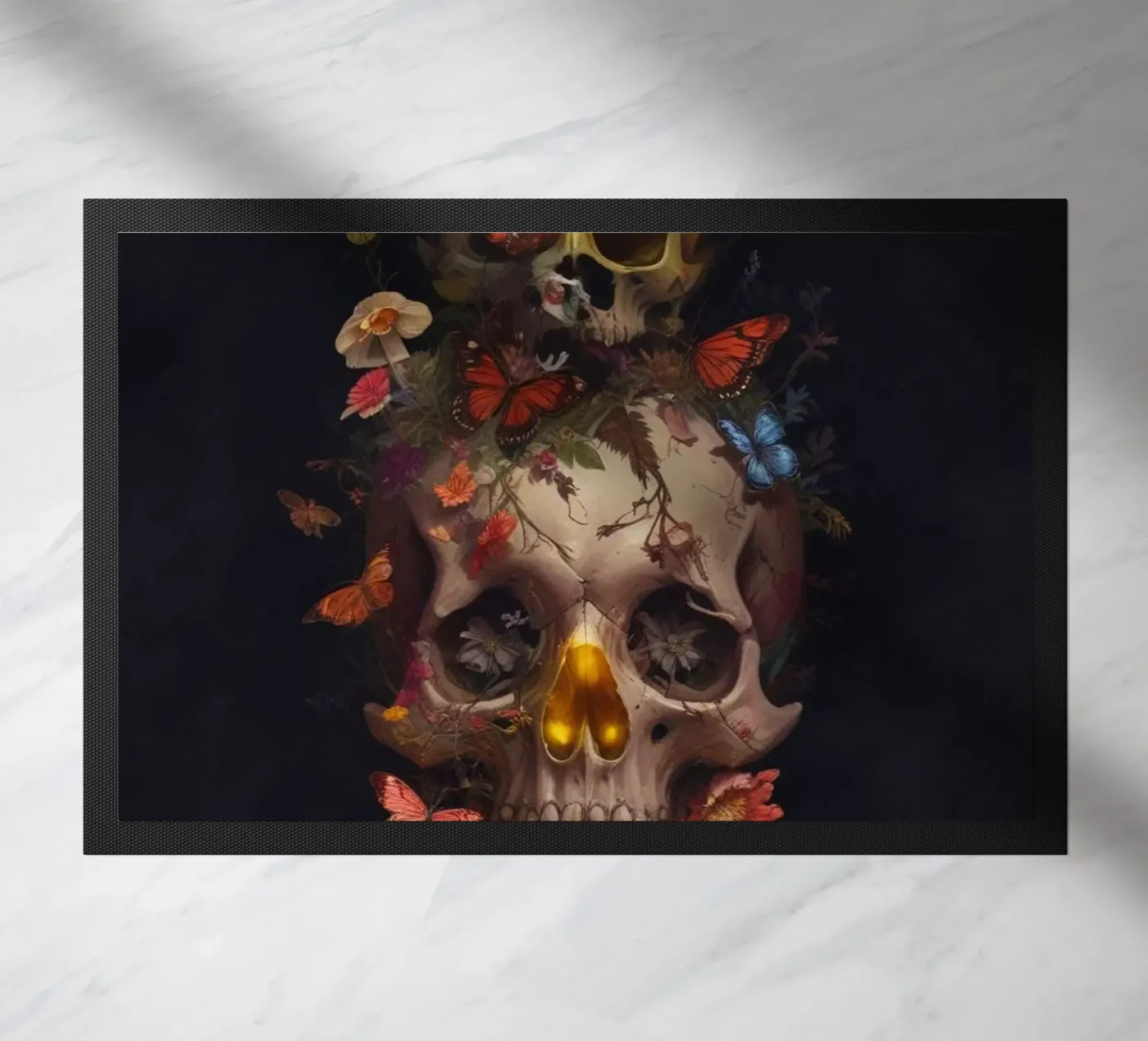 Skull paillasson de Design by Soph
