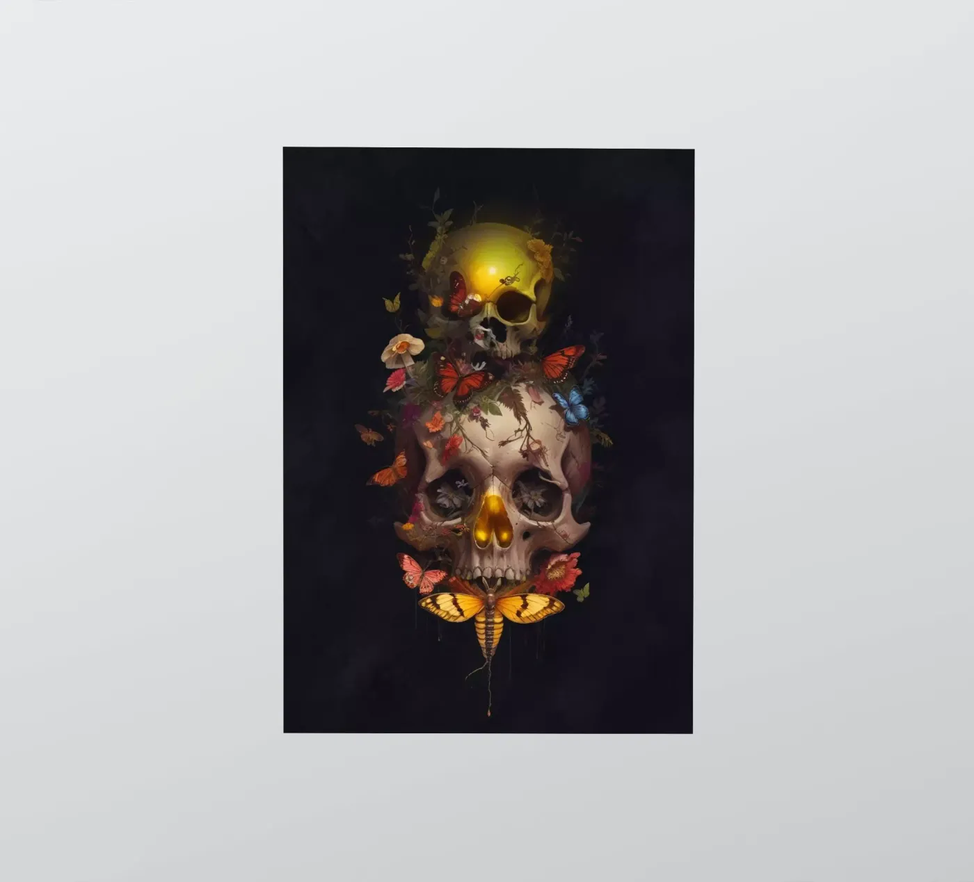 Skull sticker van Design by Soph