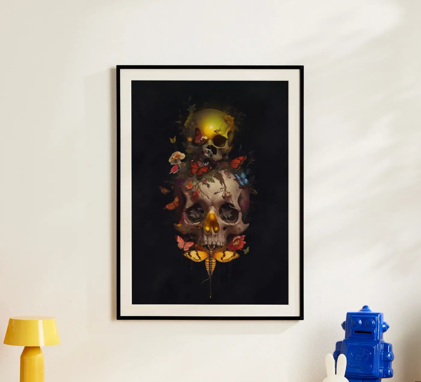 Skull Poster von Design by Soph