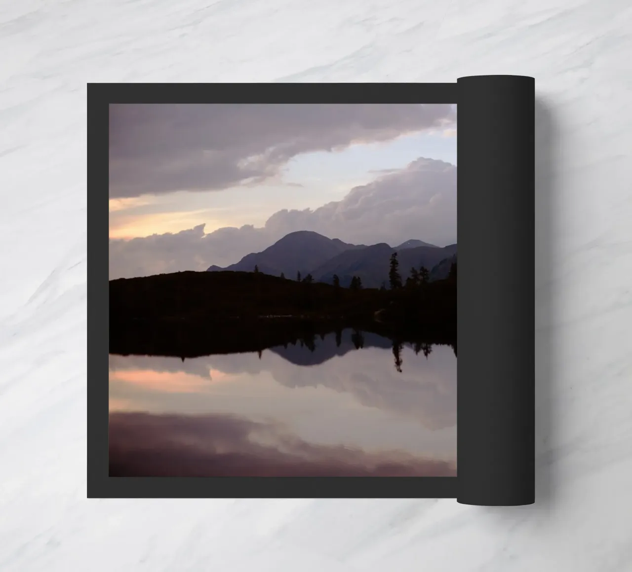 Riflessione sul Reedsee a Bad Gastein (Austria) zerbino da atmospheric pictures