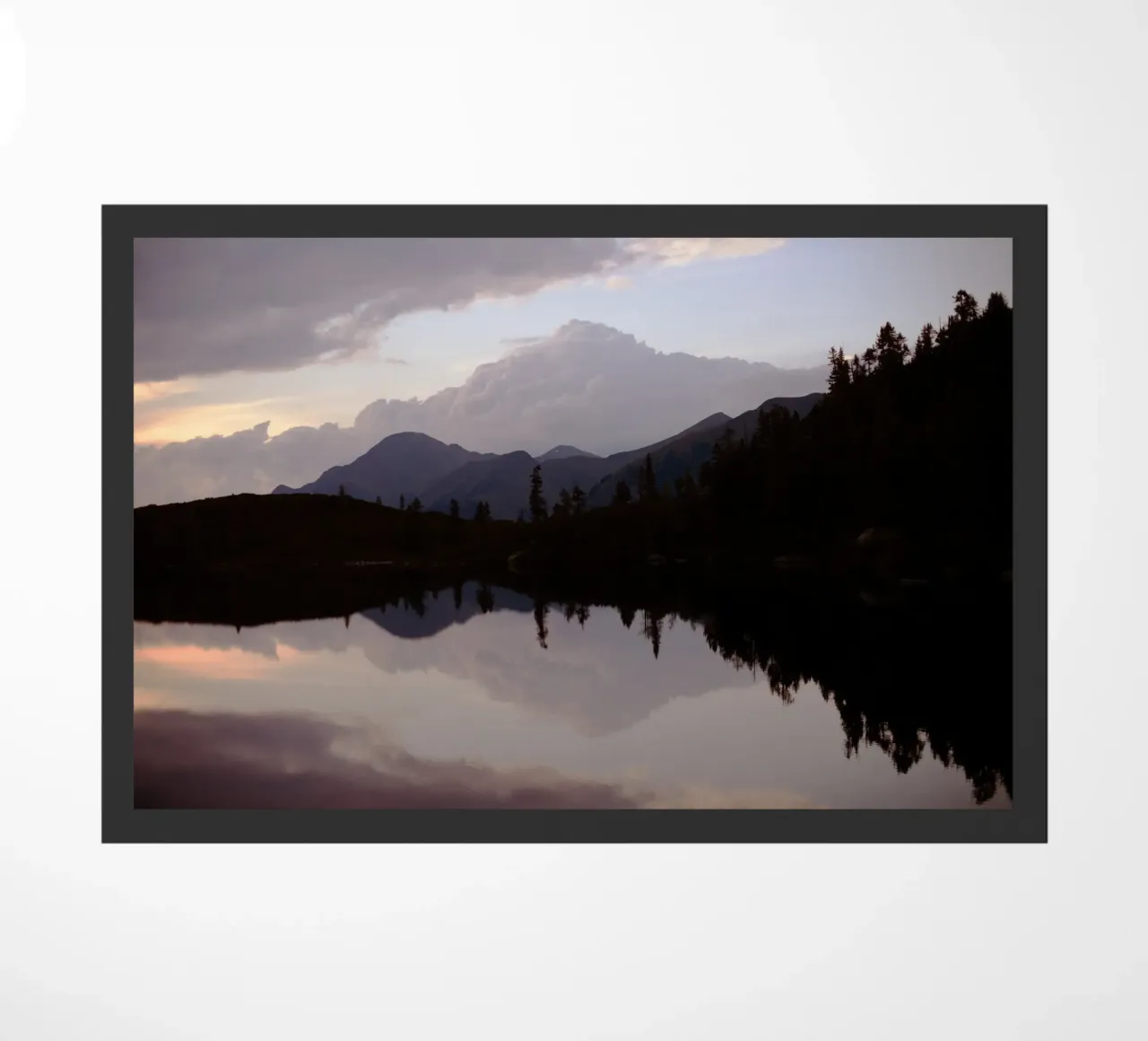 Riflessione sul Reedsee a Bad Gastein (Austria) zerbino da atmospheric pictures