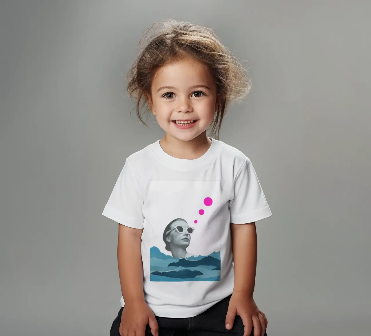Catching Rays t-shirt bambini da Cassia Beck Collage
