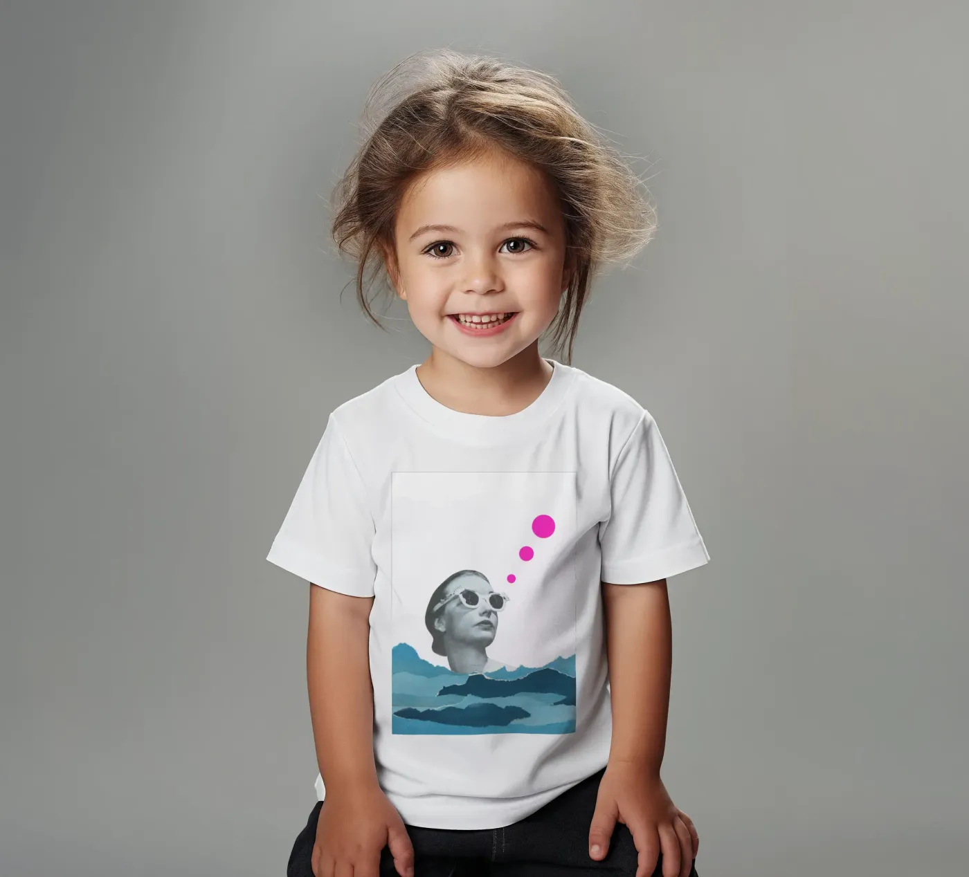 Catturare i raggi t-shirt bambini da Cassia Beck Collage