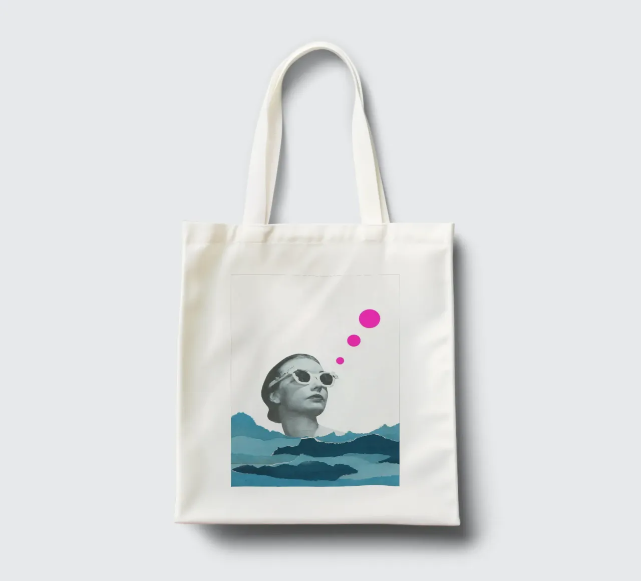 Catching Rays tote bag by Cassia Beck Collage