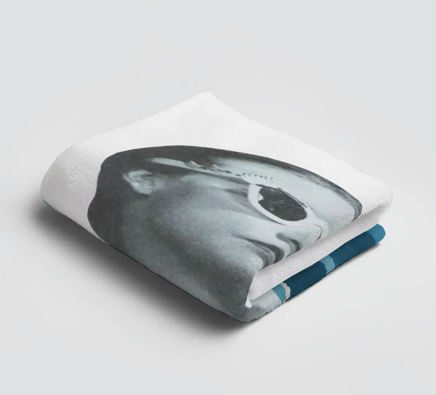 Stralen vangen badhanddoek van Cassia Beck Collage