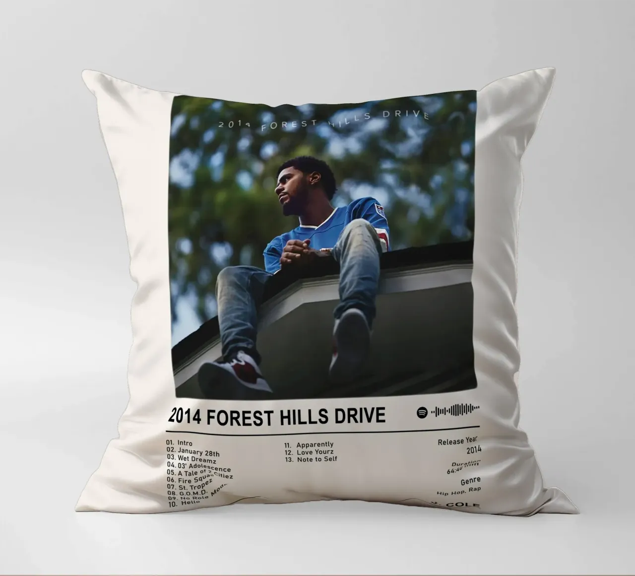 2014 Forest Hills Drive cuscino da Booth Jordan