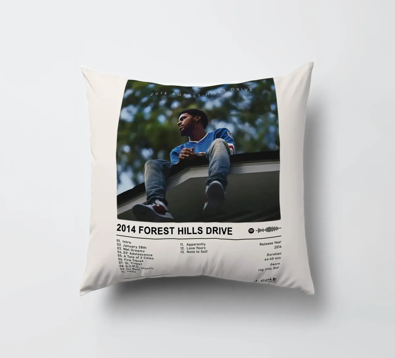 2014 Forest Hills Drive cuscino da Booth Jordan
