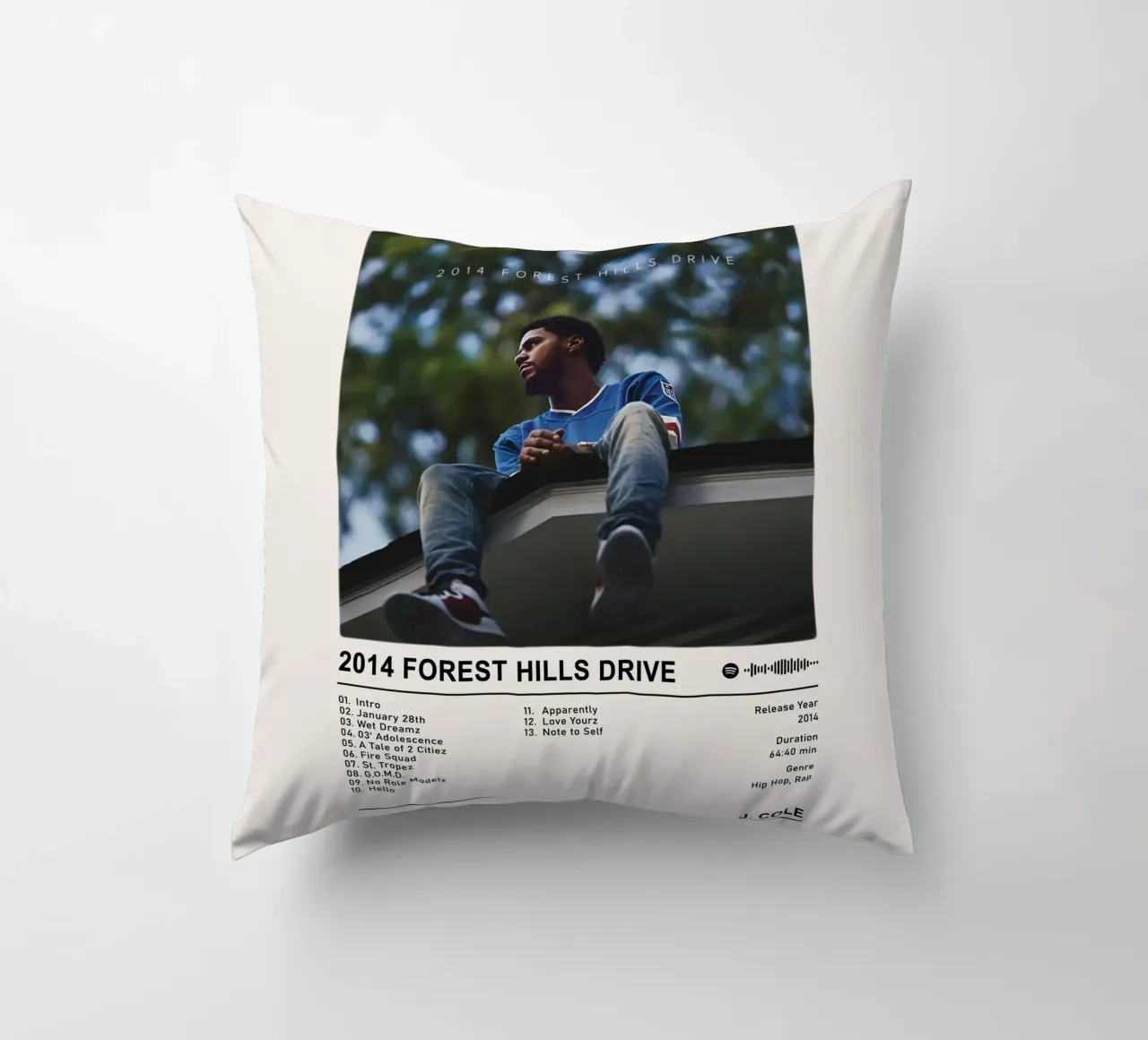 2014 Forest Hills Drive cuscino da Booth Jordan