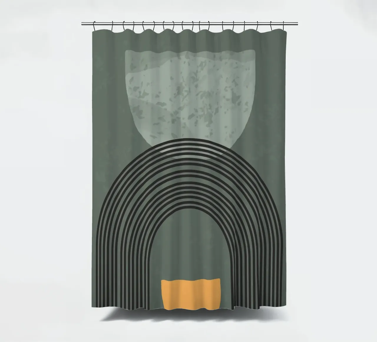curve shape and line minimal Duschvorhang von scoten