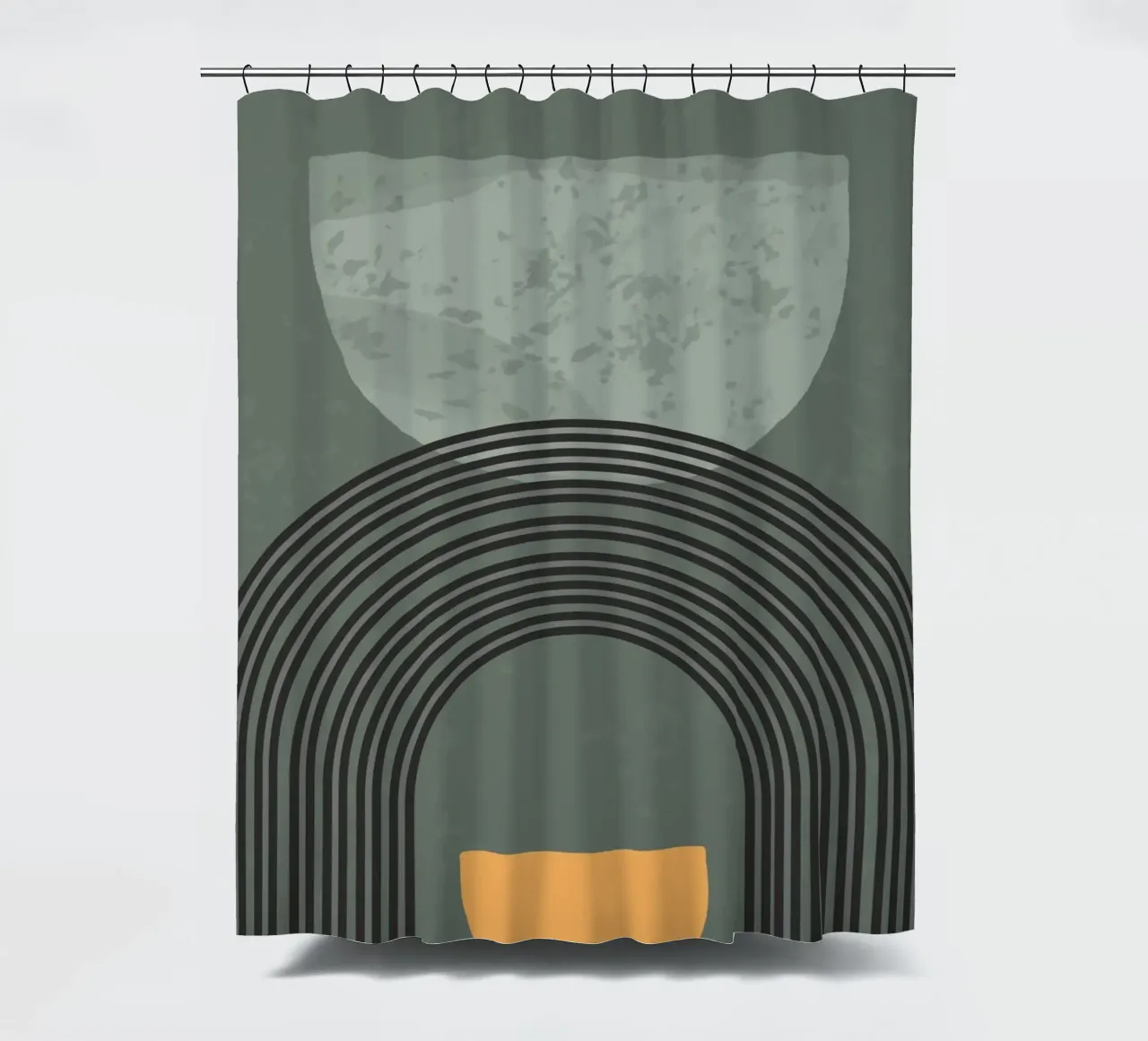 curve shape and line minimal Duschvorhang von scoten
