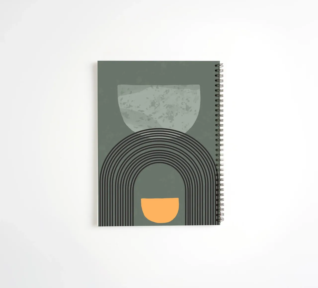 curve shape and line minimal cuaderno de espiral de scoten