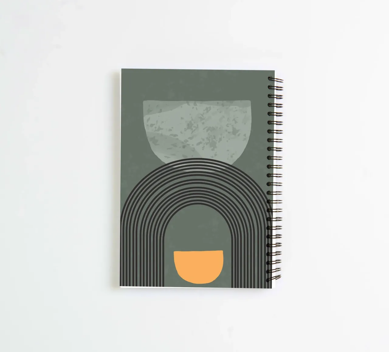 curve shape and line minimal cuaderno de espiral de scoten