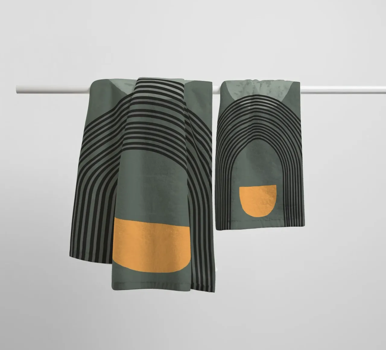 curve shape and line minimal badhanddoek van scoten