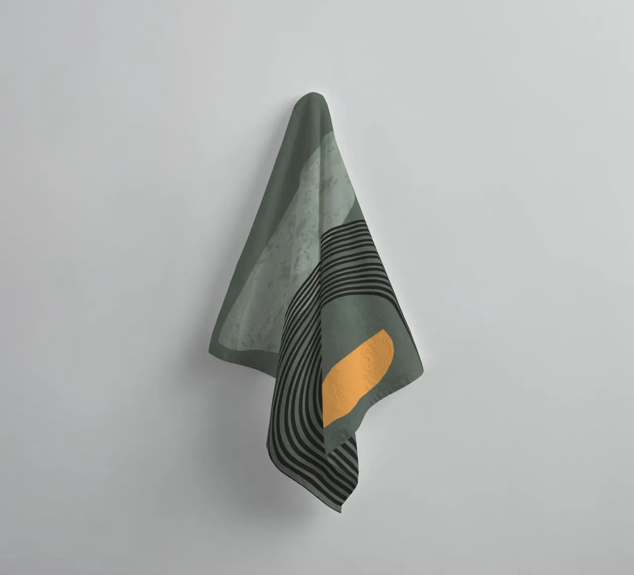 curve shape and line minimal badhanddoek van scoten