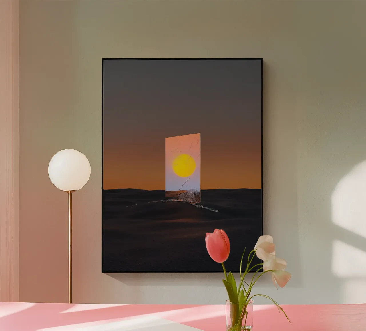 mirror on the ocean plexiglass da scoten