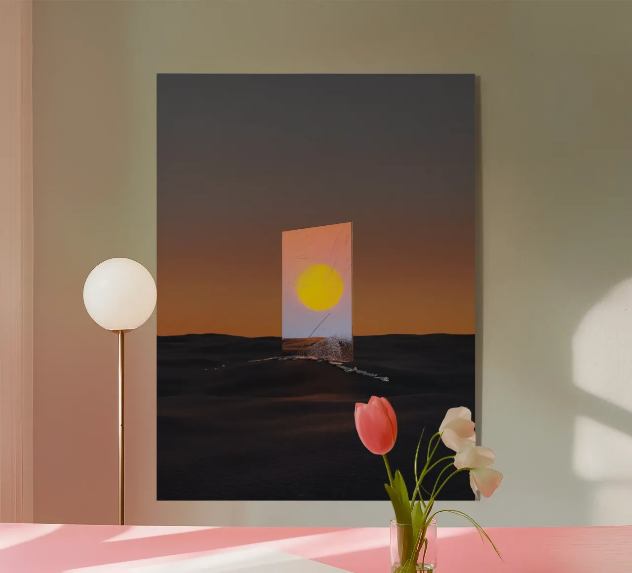 mirror on the ocean plexiglass da scoten