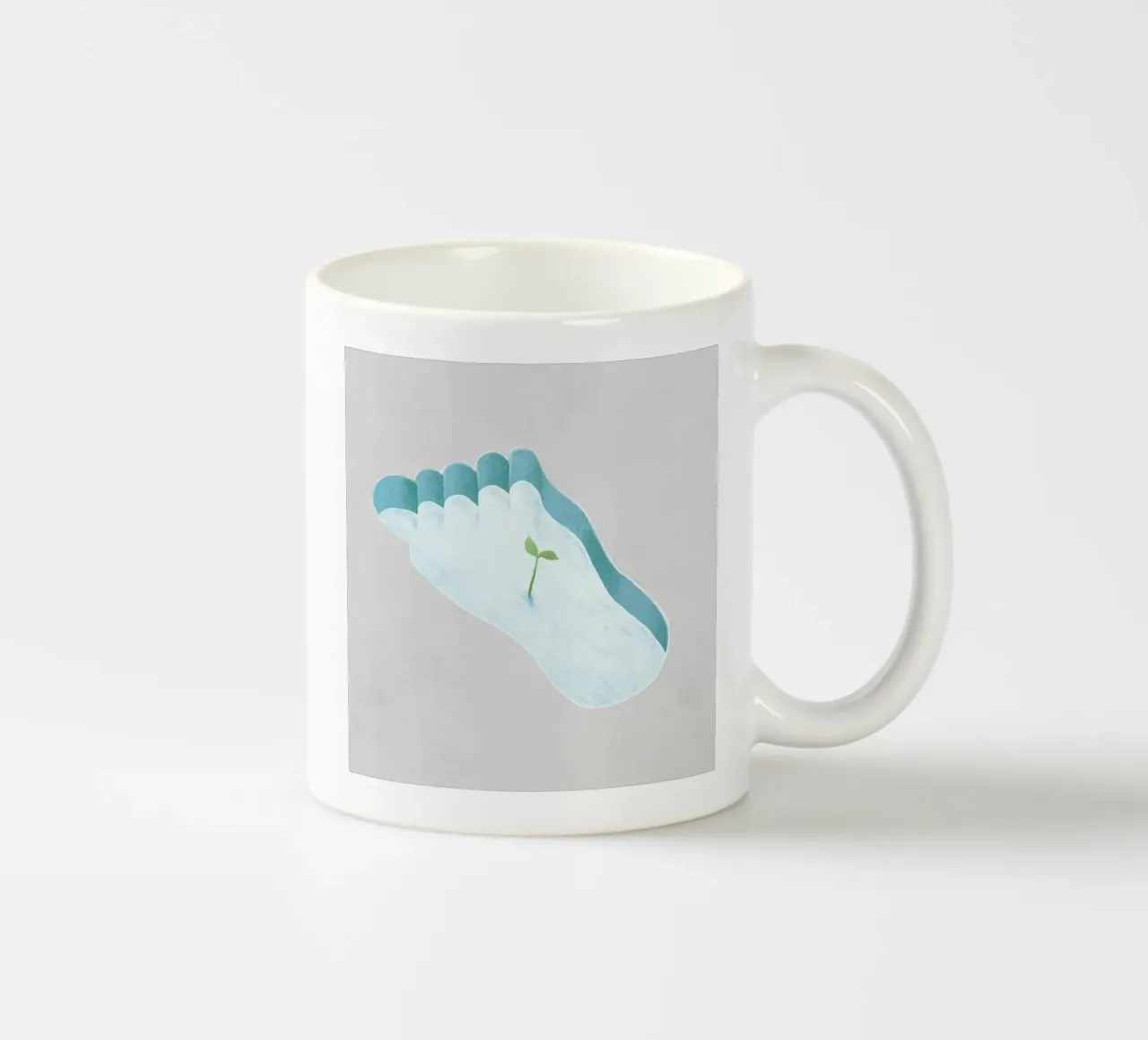 footprint tree tazza in ceramica da scoten
