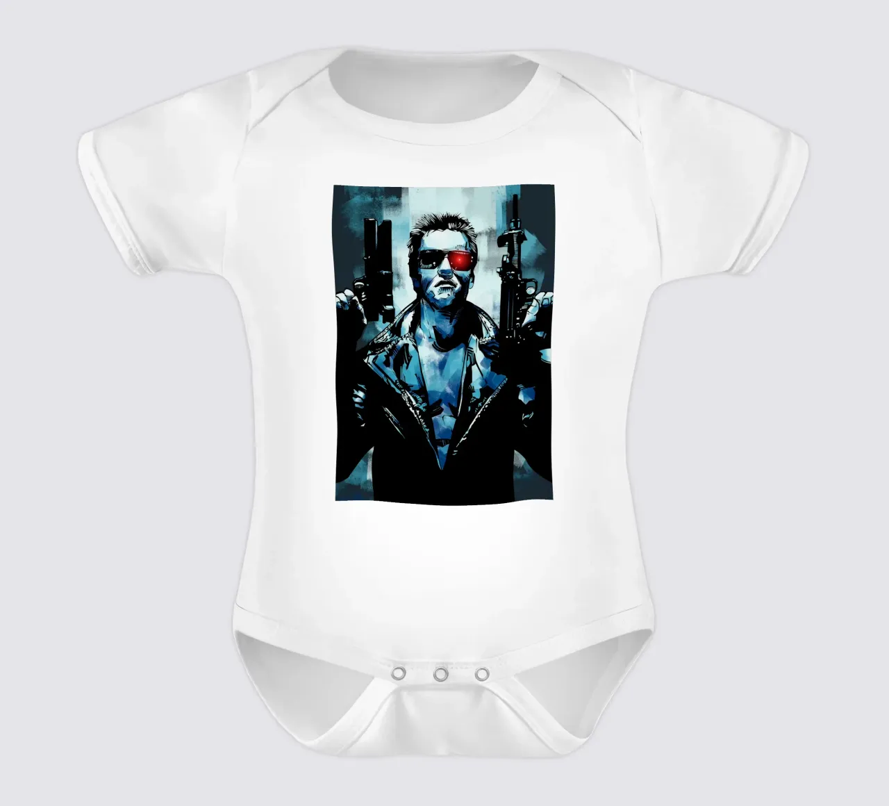 Terminator body neonato maniche corte da nabakumov