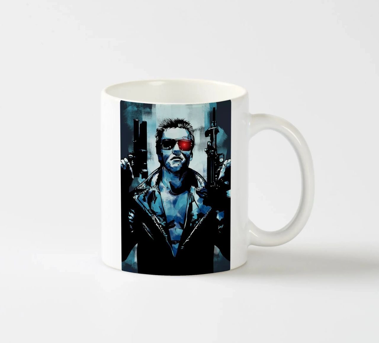 Terminator tazza in ceramica da nabakumov