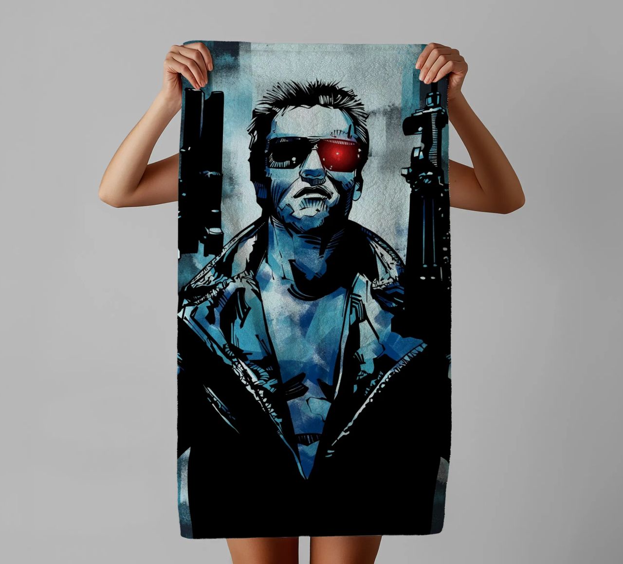Terminator asciugamano da bagno da nabakumov