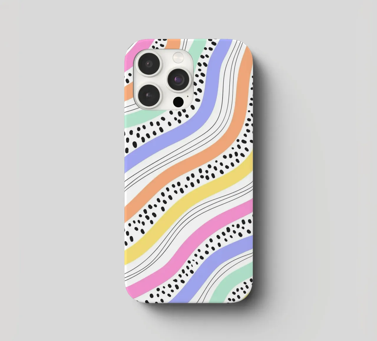 curve color and dot cover iphone da scoten