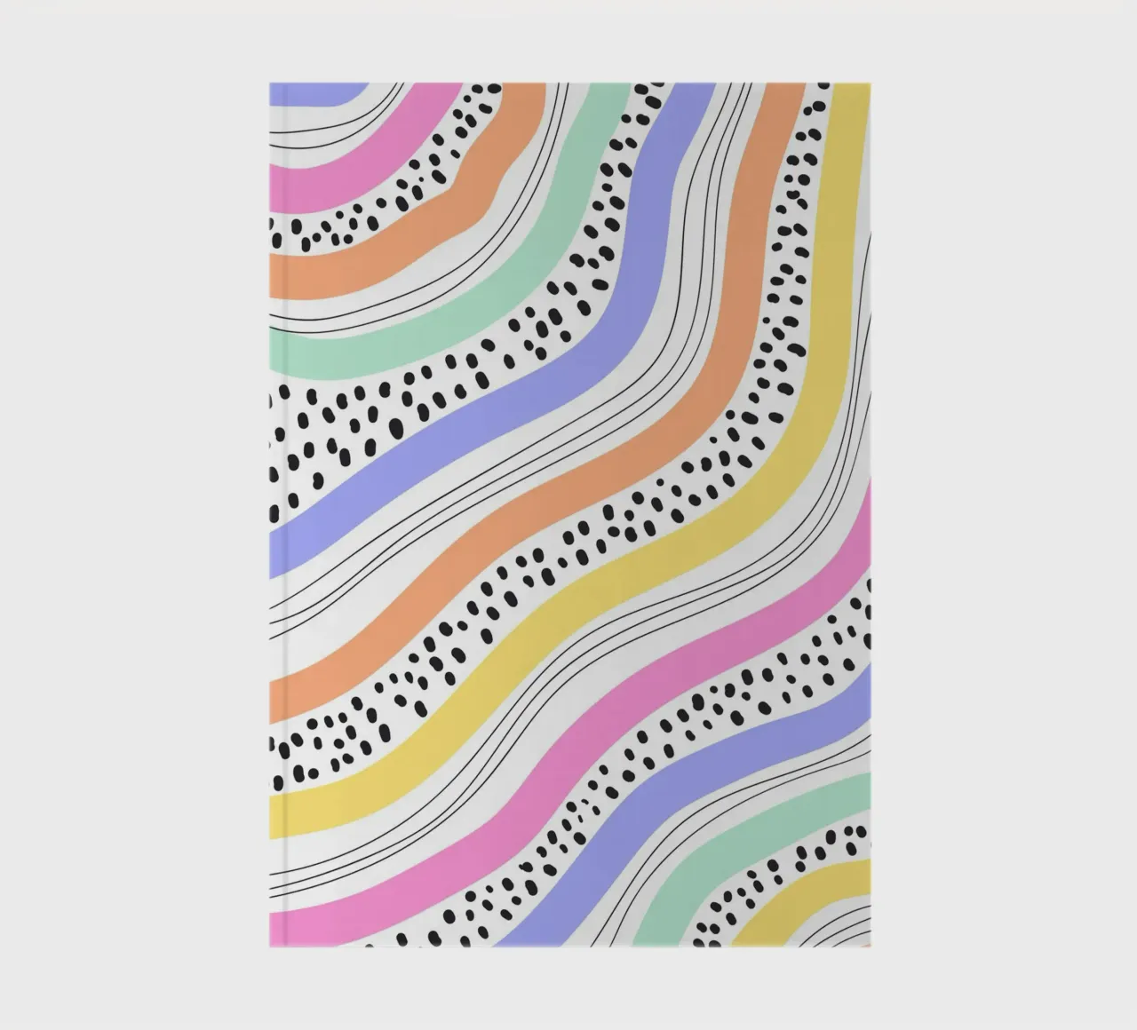 curve color and dot notebook by scoten