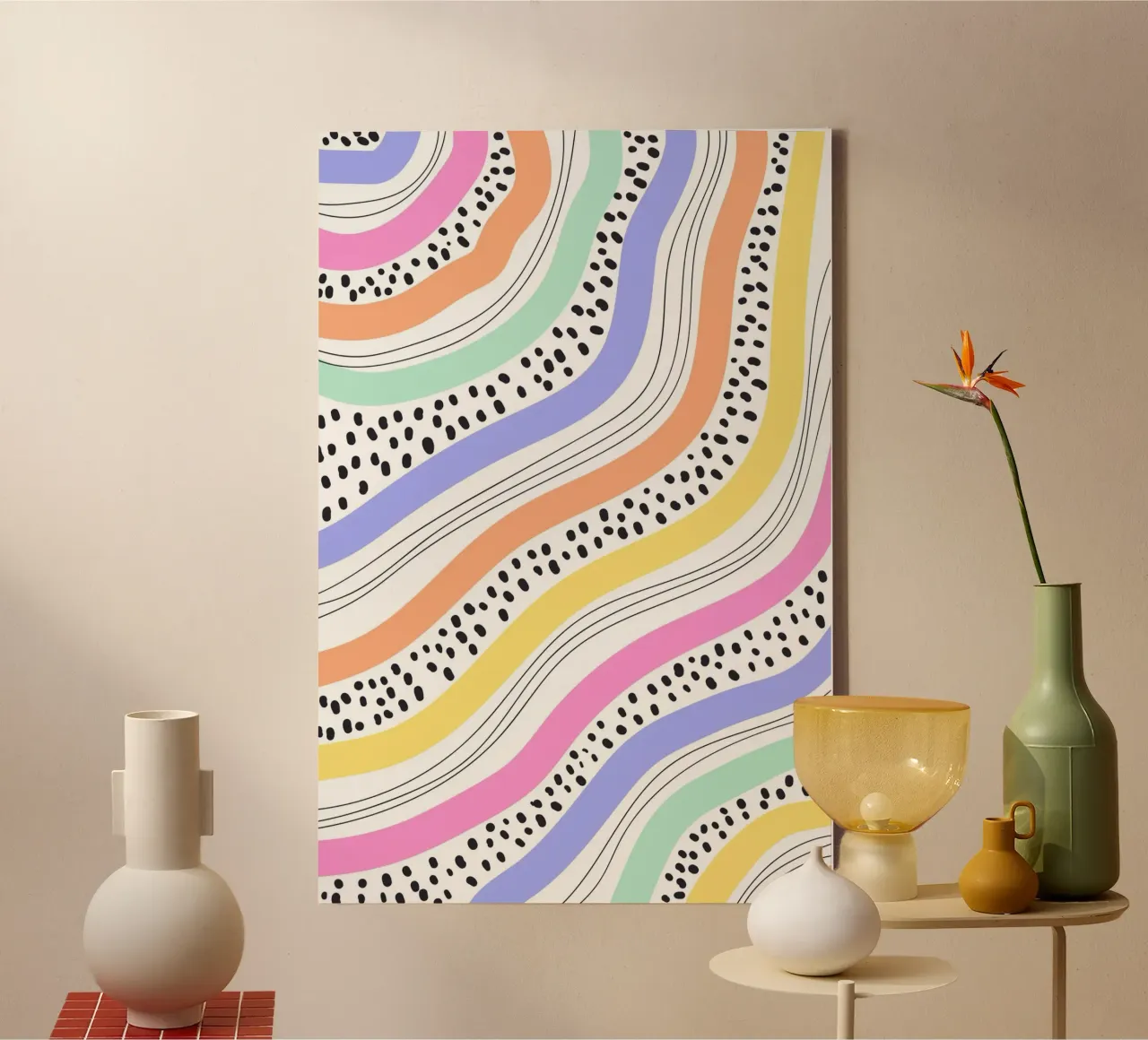 curve color and dot canvas by scoten