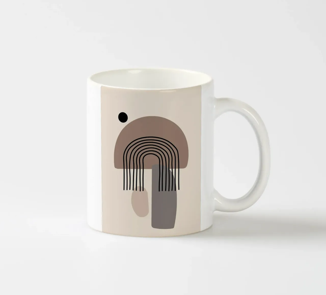 minimal shape keramische mok van scoten