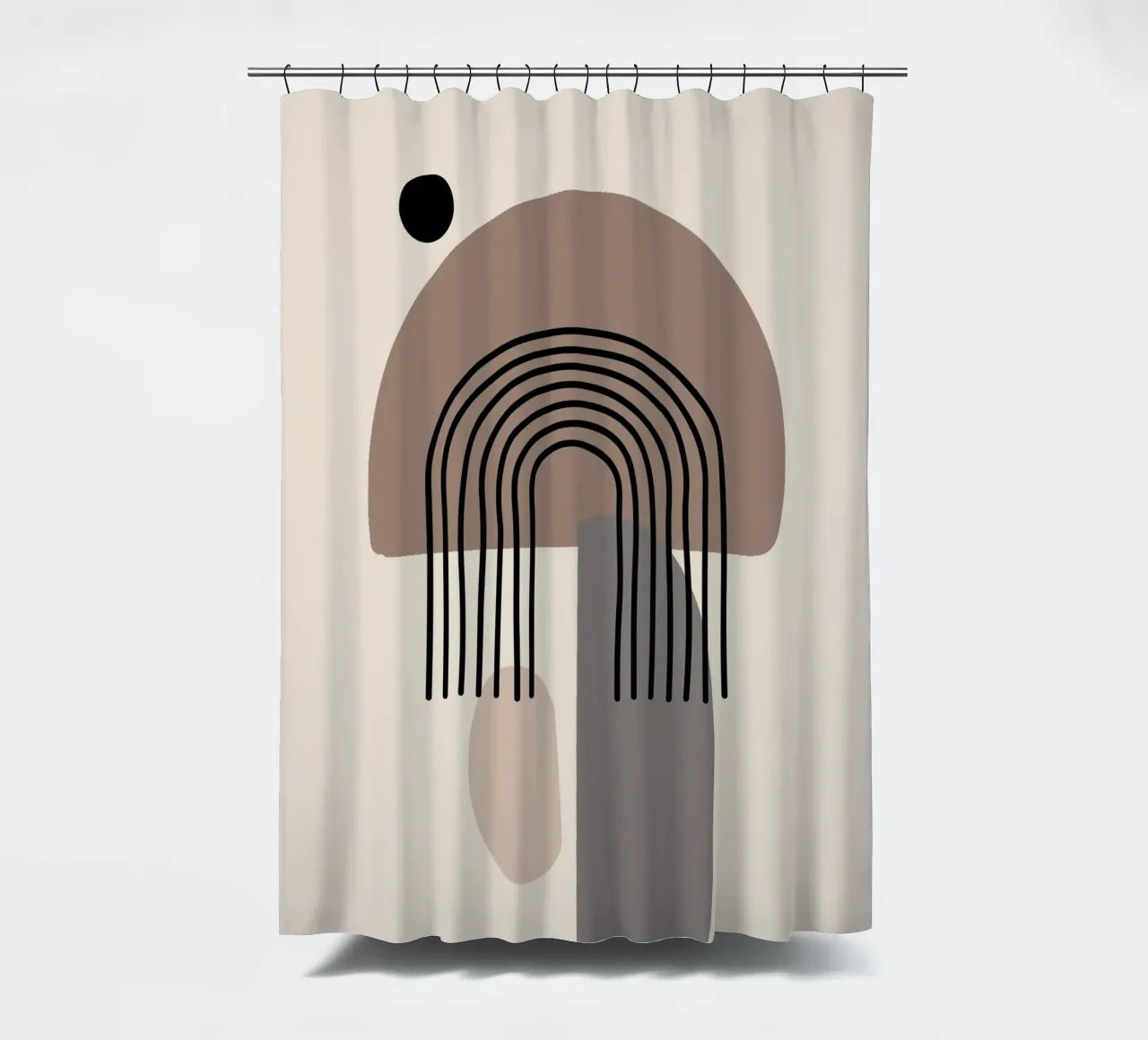 minimal shape Duschvorhang von scoten