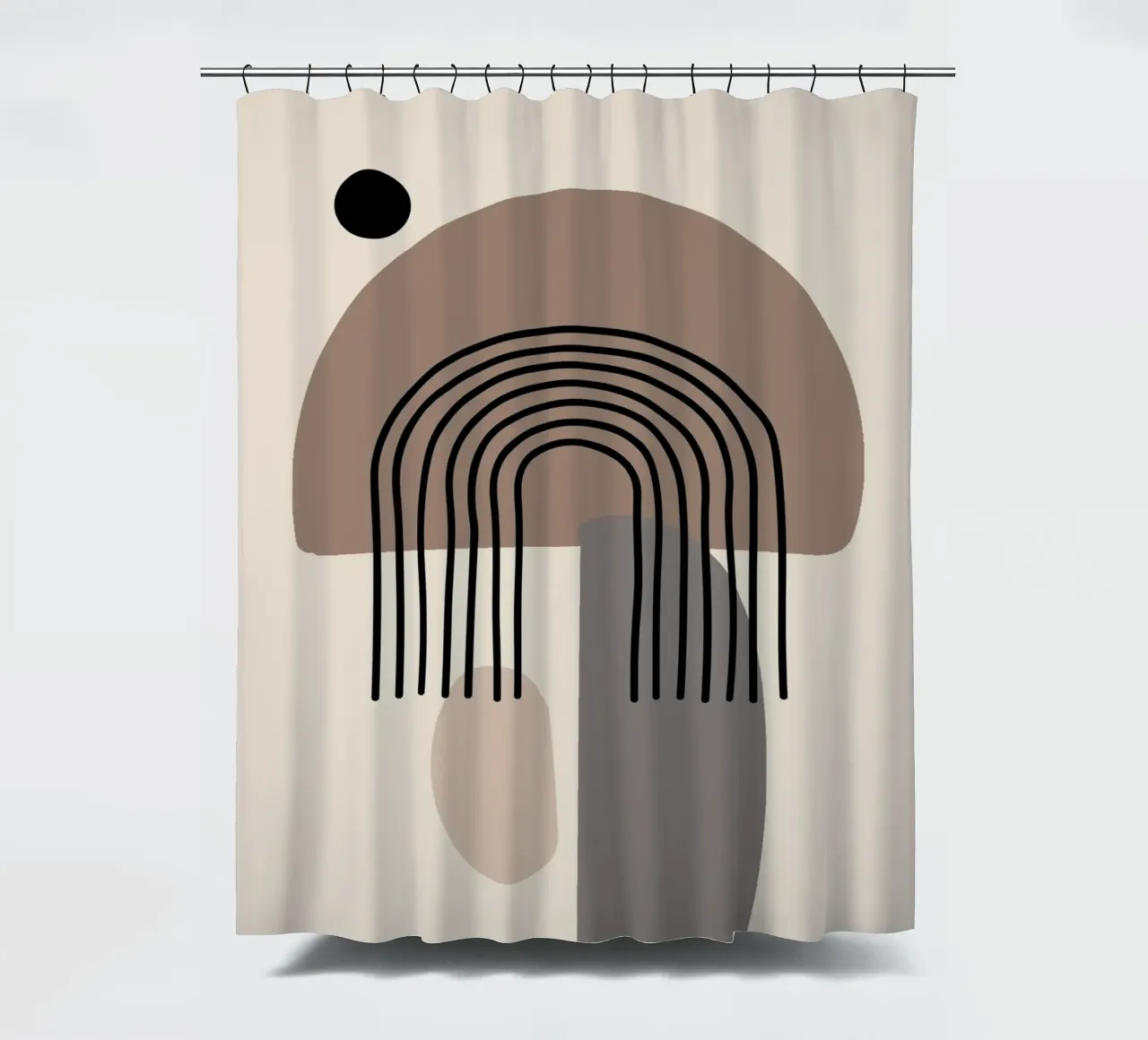 minimal shape Duschvorhang von scoten