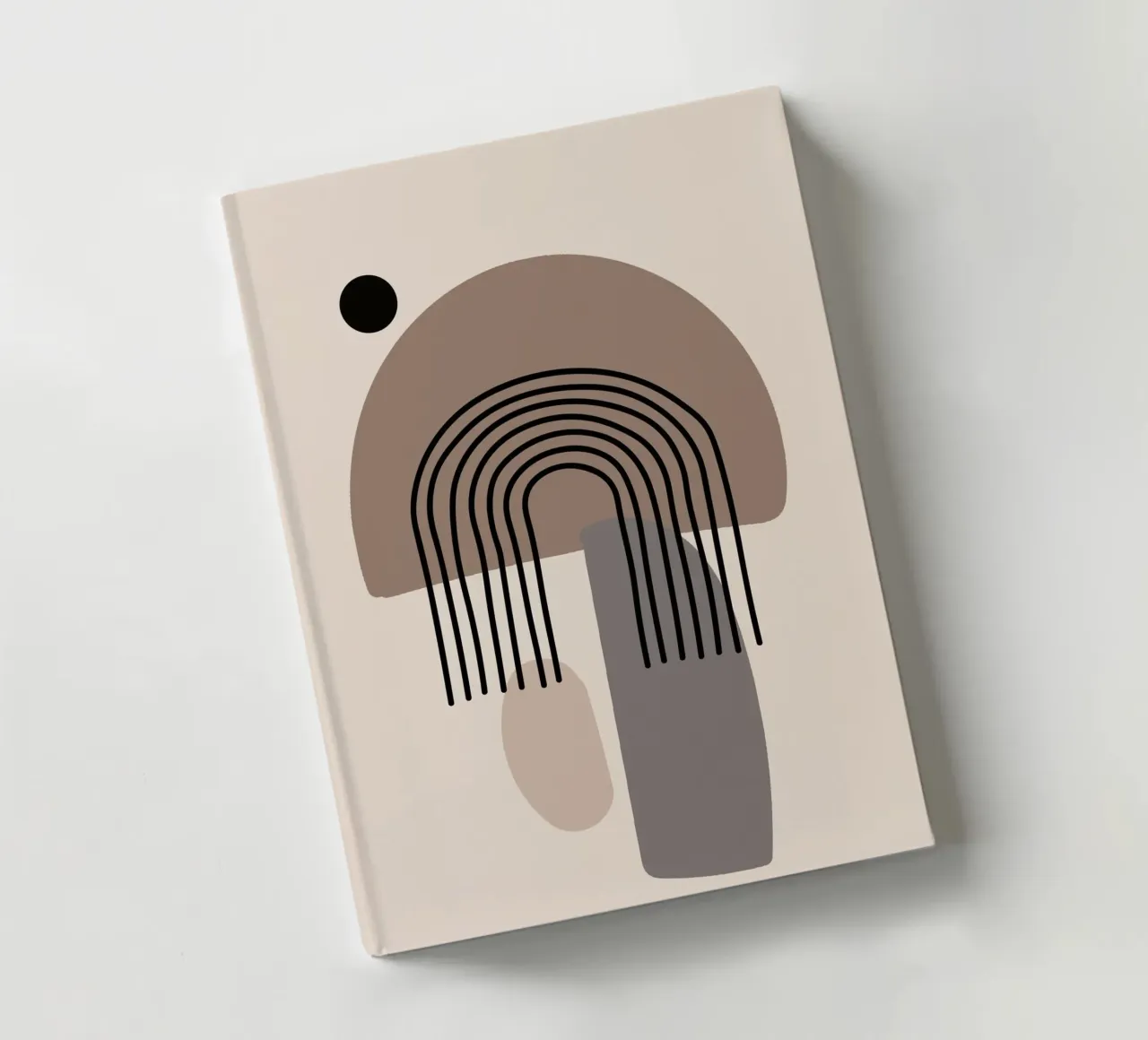 minimal shape diario da scoten