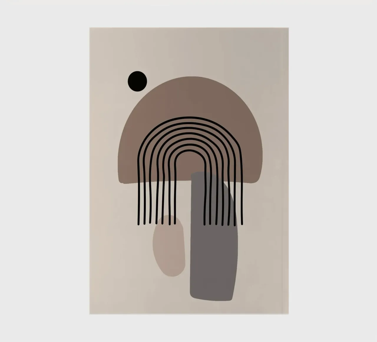 minimal shape diario da scoten