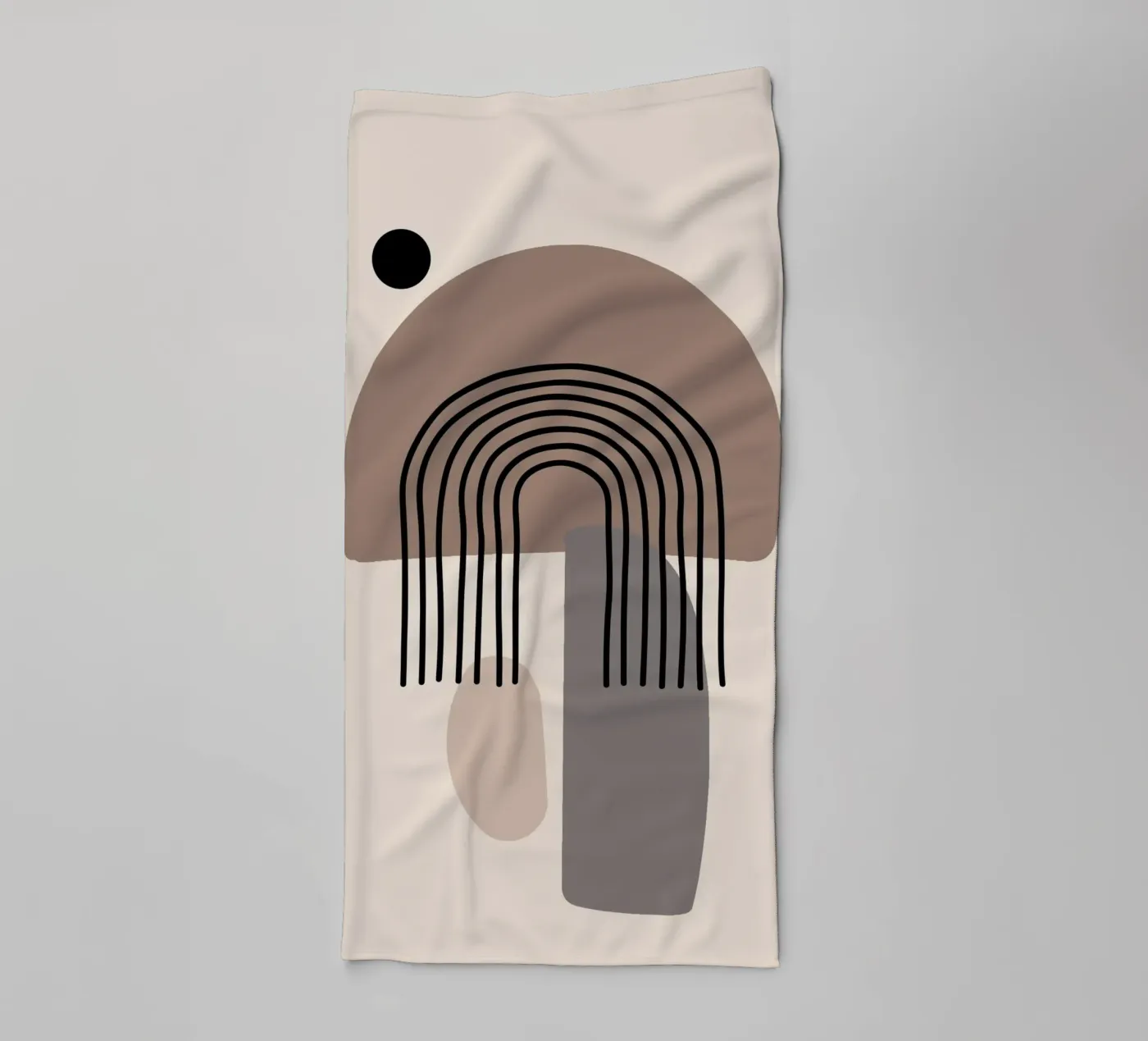 minimal shape towel by scoten