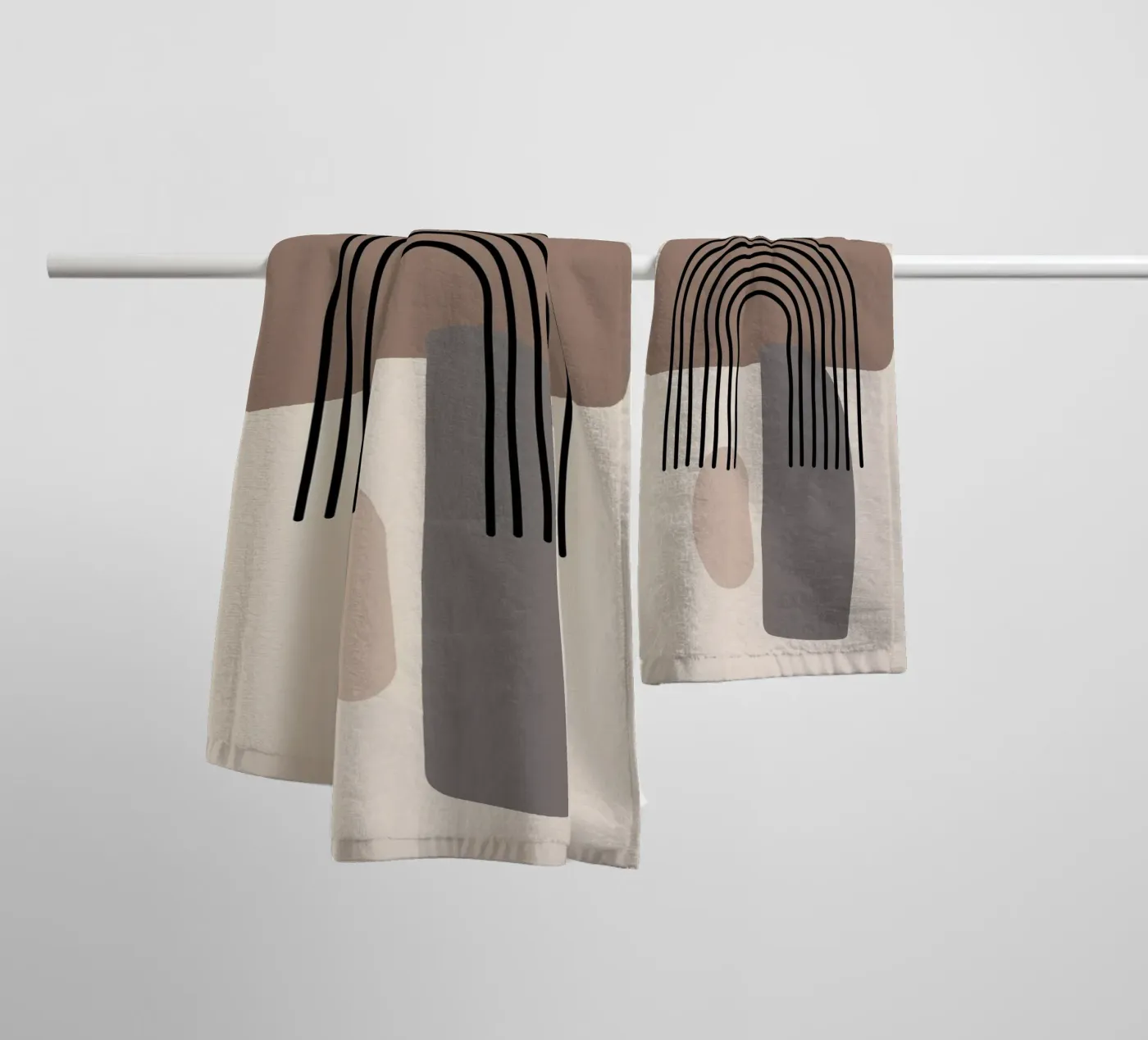 minimal shape towel by scoten