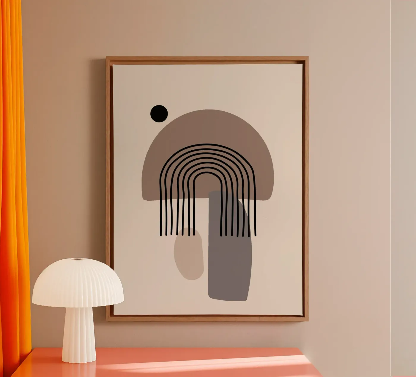 minimal shape canvas van scoten
